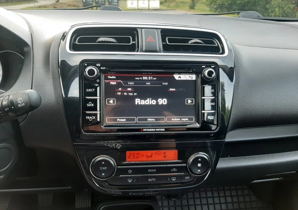 Mitsubishi Space Star cena 43500 przebieg: 45000, rok produkcji 2021 z Konin małe 436